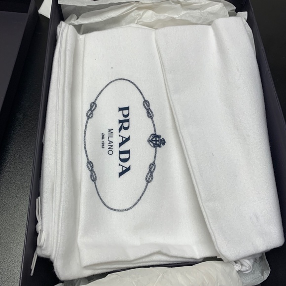 Prada Black and White Sandal Heels - Picture 2 of 5